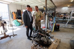 Глава района Александр Якушев посетил с рабочим визитом старейший рыбколхоз Санкт‑Петербурга