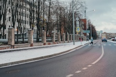 В Калининском районе отремонтировали Чугунную улицу