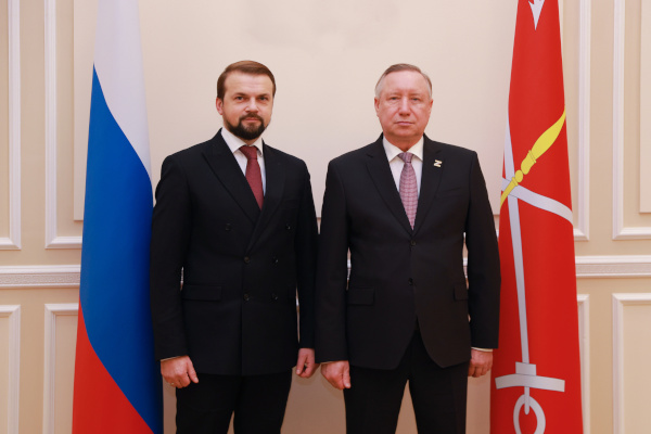 Военный комиссар Санкт‑Петербурга и начальник Главного управления Минюста РФ по Санкт‑Петербургу представлены губернатору