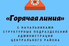 "Горячая линия" по обращениям граждан будет работать ежедневно