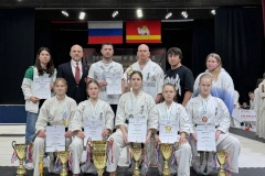 Юные спортсменки Красногвардейского района взяли бронзу на Первенстве России по киокусинкай