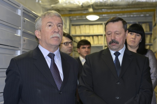 Торжественная церемония открытия нового здания Центрального государственного архива научно-технической документации Санкт‑Петербурга