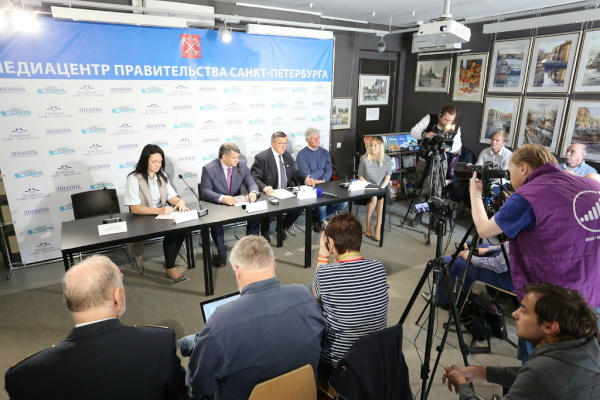 Пресс-конференция, посвящённая старту сезона в парусном спорте Санкт‑Петербурга