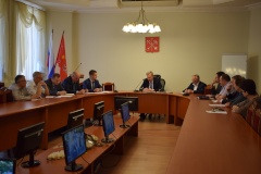 В центре обсудили обеспечение порядка в Апраксином дворе