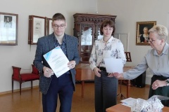 В Кировском районе состоялось награждение победителей творческого, литературного конкурса авторских произведений «Герои никогда не умирают, герои в нашей памяти живут»