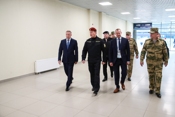 Проверка готовности Петербурга к обеспечению безопасности при проведении чемпионата Европы по футболу UEFA 2020 года