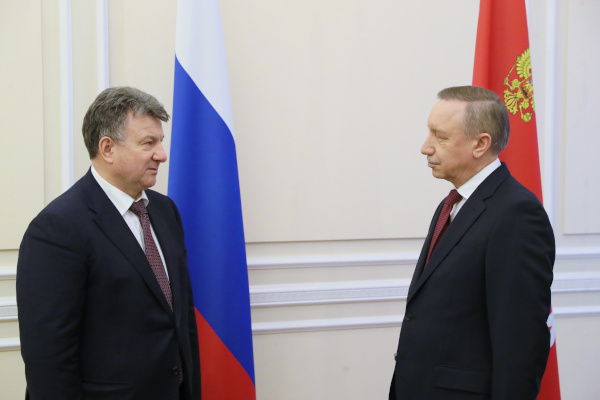 Встреча с Уполномоченным по защите прав предпринимателей в Санкт‑Петербурге Александром Абросимовым