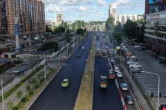В Калининском районе завершается ремонт трех крупных магистралей