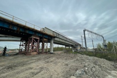 На Петрозаводском шоссе завершилась последняя надвижка в рамках строительства новых путепроводов
