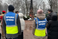 Торжественно-памятная церемония возложения цветов и венков, посвященная Ленинградской Победе