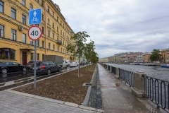 На набережной Фонтанки «Мостотрест» восстановил систему водоотведения