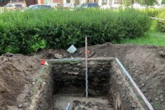 В ходе археологической разведки обнаружены погребения утраченного Малоохтинского православного кладбища