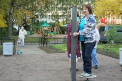 Открытие площадки на Байконурской, 5к1