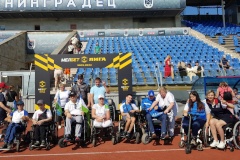 ФСК «Паралимпик» выступил на Первом открытом петербургском фестивале спорта, истории и культуры