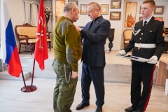 В музее «Анна Ахматова. Серебряный век» состоялось награждение жителей блокадного Ленинграда и участников специальной военной операции