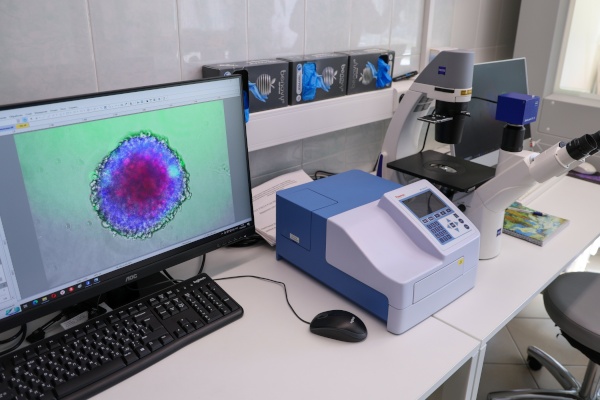 Посещение лаборатории в Центре им.Напалкова