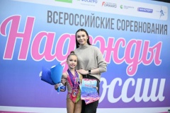 Воспитанница СШОР «Жемчужина» – призер Всероссийских соревнований по художественной гимнастике