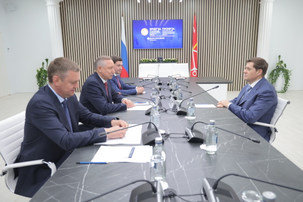 Подписание соглашения о сотрудничестве между  Санкт‑Петербургом и ПАО «Северсталь»