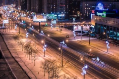 Фрунзенский район Санкт‑Петербурга стал одним из лидеров конкурса на лучшее новогоднее оформление