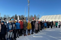 Прямо сейчас на стадионе «Спартак» в Зеленогорске продолжаются соревнования по лыжным гонкам «Гонка памяти Героев Советского Союза»
