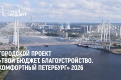 Жители Невского района могут принять участие в проекте «Твой бюджет. Благоустройство. Комфортный Петербург»