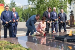 Торжественные мероприятия приуроченные празднованию Дня России и дня города Сургут
