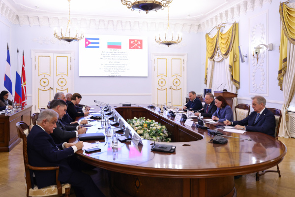 Рабочая встреча с Президентом Республики Куба Мигелем Диас-Канелем Бермудесом