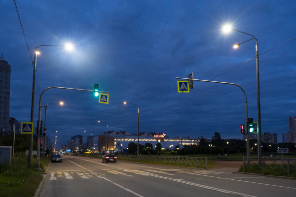 Модернизация наружного освещения на проспекте Энтузиастов