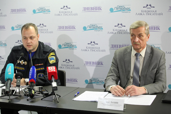 Пресс-конференция, посвящённая безопасности на льду в Санкт‑Петербурге
