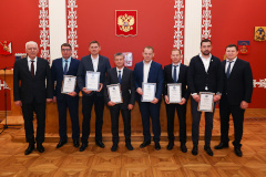 Лучших в Юношеской футбольной Лиге «Северо-Запад» наградили в Полпредстве Президента РФ в СЗФО