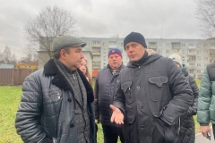 Глава администрации Красногвардейского района Андрей Хорт обсудил проблемные вопросы 38 квартала Ржевки вместе с жителями