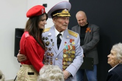 Встреча Совета ветеранов с молодежью Кировского района в преддверии Дня Победы в Великой Отечественной войне
