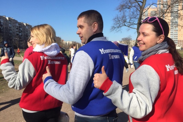 В муниципальном образовании Купчино состоялся Купчинский квест-субботник