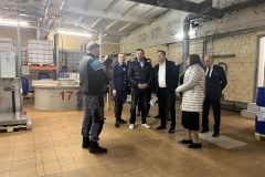Глава администрации Приморского района посетил с рабочим визитом научно-производственную фирму «Химитек»