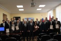 В УМВД России по Центральному району состоялось торжественное мероприятие, посвященное 85-й годовщине создания подразделений по борьбе с экономическими преступлениями в системе МВД России
