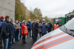 Противоаварийные учения во Фрунзенском районе продемонстрировали готовность коммунальных служб к нештатным ситуациям в период холодов