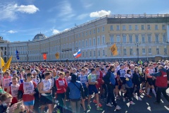 Команда Московского района пробежала «Кросс Нации»