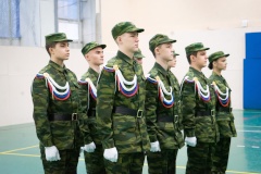 В Московском районе состоялся районный смотр-конкурс по строевой подготовке «Красив в строю – силен в бою!»