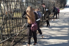 В школе № 365 им. М.П. Краснолуцкого прошла акция «День чистоты»