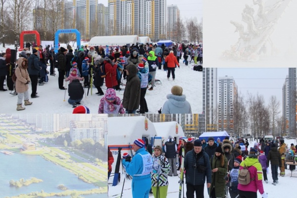 Во Фрунзенском районе в соревнованиях "Купчинская лыжня - 2018" приняли участие более 1500 человек