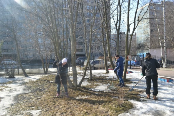 Детские сады активно участвуют в весеннем месячнике благоустройства