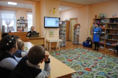 Для третьеклассников школы № 557 состоялся познавательный час «Живые картинки», посвященный Международному дню анимации