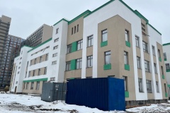 О ходе строительства детской поликлиники в поселке Парголово