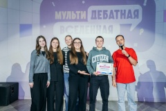 На территории Московского района состоялся финал школьной дебатной Лиги в рамках проекта «Мультидебатная вселенная»