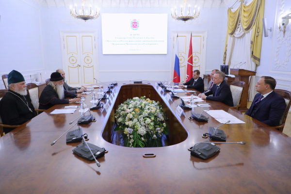 Встреча с митрополитом Московским и всея Руси Русской православной старообрядческой церкви Корнилием