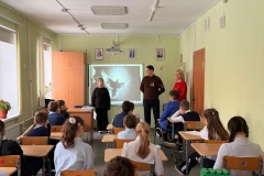 «Наш Лёня»: встреча с героем в ГБОУ школе №676 Кронштадтского района Санкт‑Петербурга