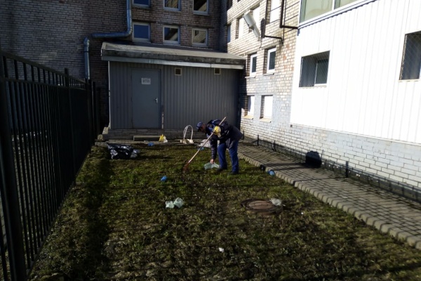 Школа олимпийского резерва №1 присоединяется к общегородскому месяцу по благоустройству