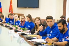 В администрации Фрунзенского района прошло заседание Молодежного совета