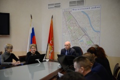 В администрации Фрунзенского района прошло заседание штаба по профилактике распространения коронавирусной инфекции