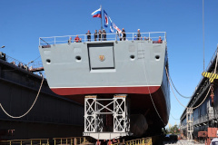 ОСК спустила на воду пятый фрегат проекта 22350 «Адмирал Амелько»